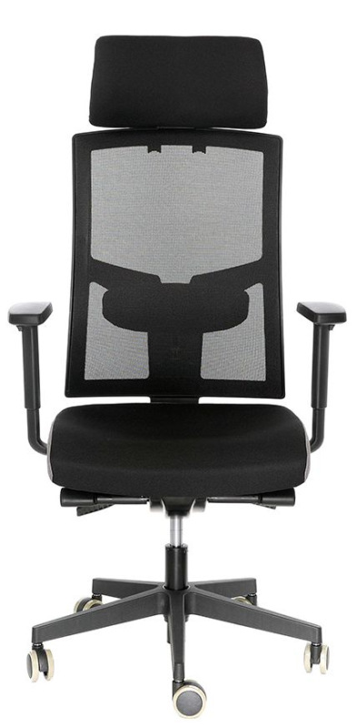 Kancelárska stolička GAME ŠÉF VIP čalúnenie KOŽENKA Silvertex, Valencia 11