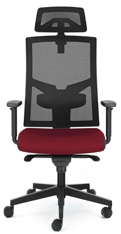 Kancelárska stolička GAME ŠÉF VIP čalúnenie KOŽENKA Silvertex, Valencia 7