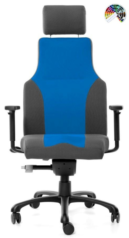 Záťažová kancelárska stolička ERGO 24/7 a ERGO MIDI čalúnenie SUEDINE