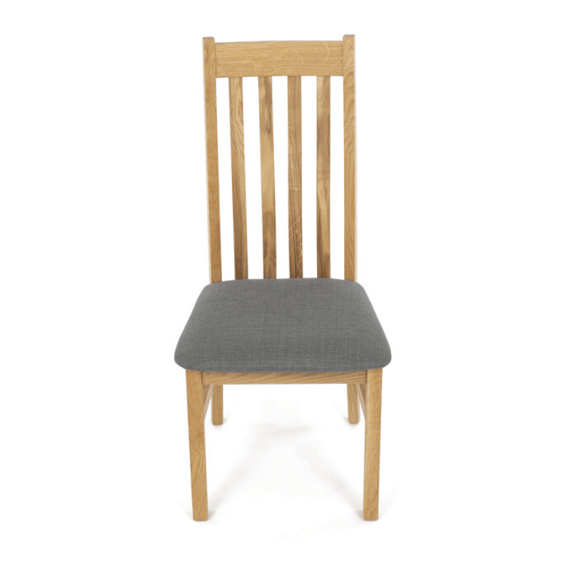 Jídelní židle, přírodní, masiv, C-2100 GREY2 5