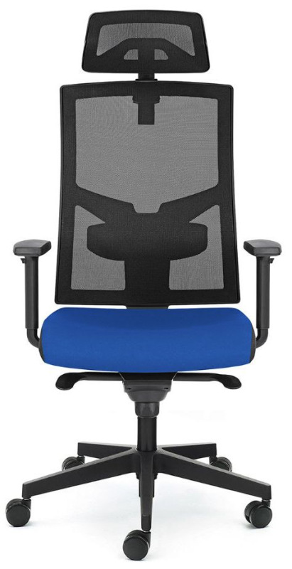 Kancelárska stolička GAME ŠÉF VIP čalúnenie KOŽENKA Silvertex, Valencia 16