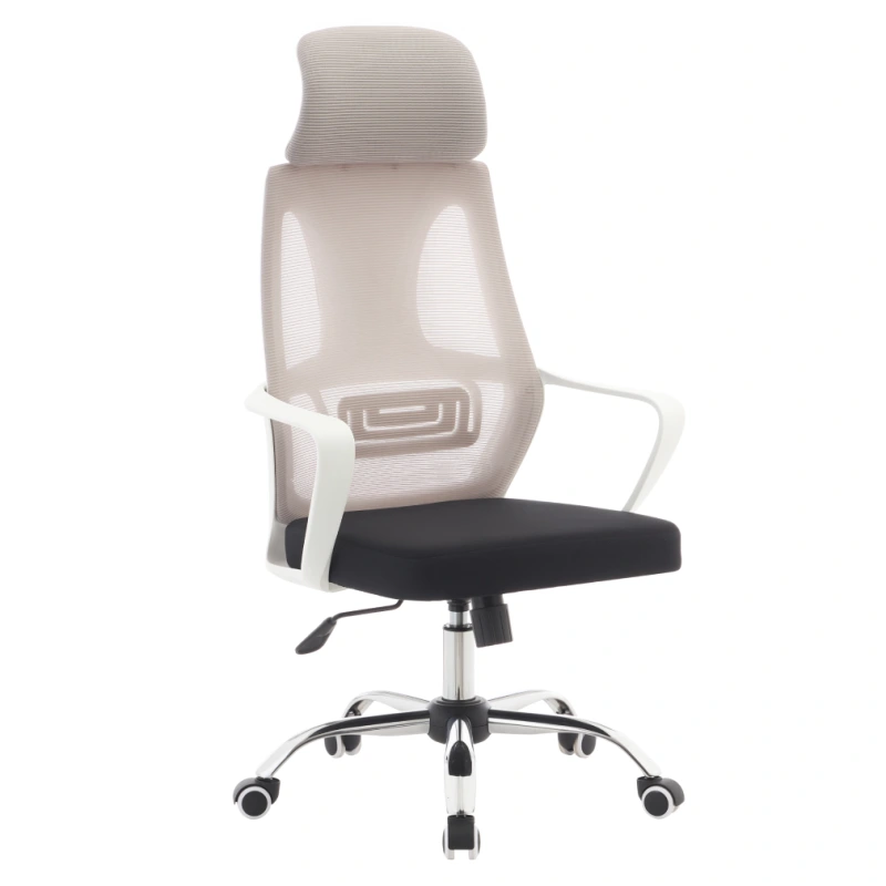 Kancelářské křeslo, šedá/černá/bílá, TAXIS 2 NEW