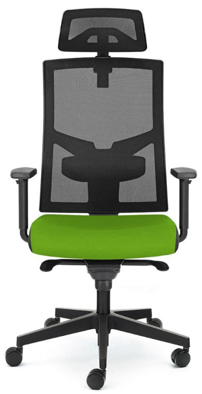 Kancelárska stolička GAME ŠÉF VIP čalúnenie KOŽENKA Silvertex, Valencia 2