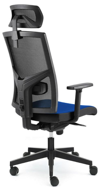 Kancelárska stolička GAME ŠÉF VIP čalúnenie KOŽENKA Silvertex, Valencia 15