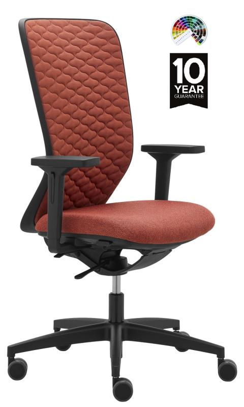 RIM Ergonomická kancelářská židle SPACE SP 1501 čalounění TONAL JET BIOACTIVE NAIROBI