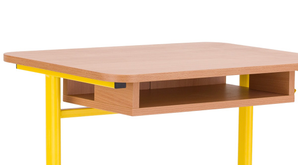 Školská žiacka Dvojmiestna lavica VARIOFLEX nastaviteľná, rôzne farby a veľkosti 4