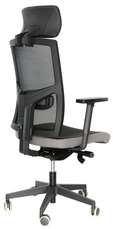 Kancelárska stolička GAME ŠÉF VIP čalúnenie KOŽENKA Silvertex, Valencia 10