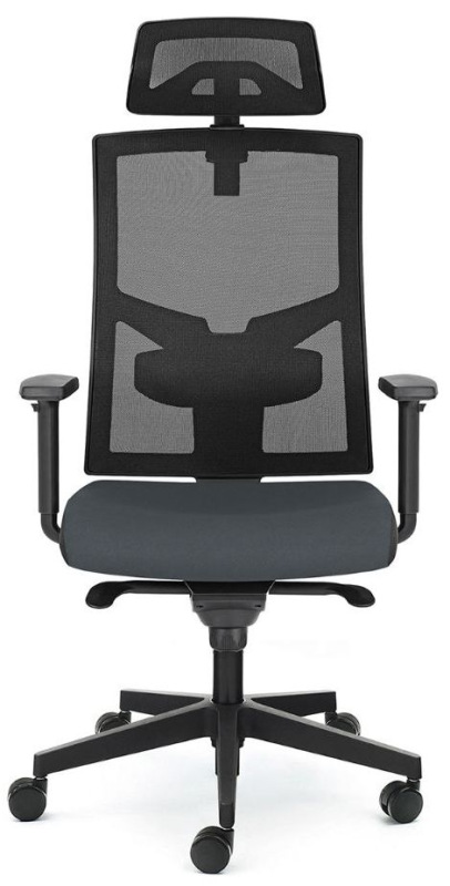 Kancelárska stolička GAME ŠÉF VIP čalúnenie KOŽENKA Silvertex, Valencia 19