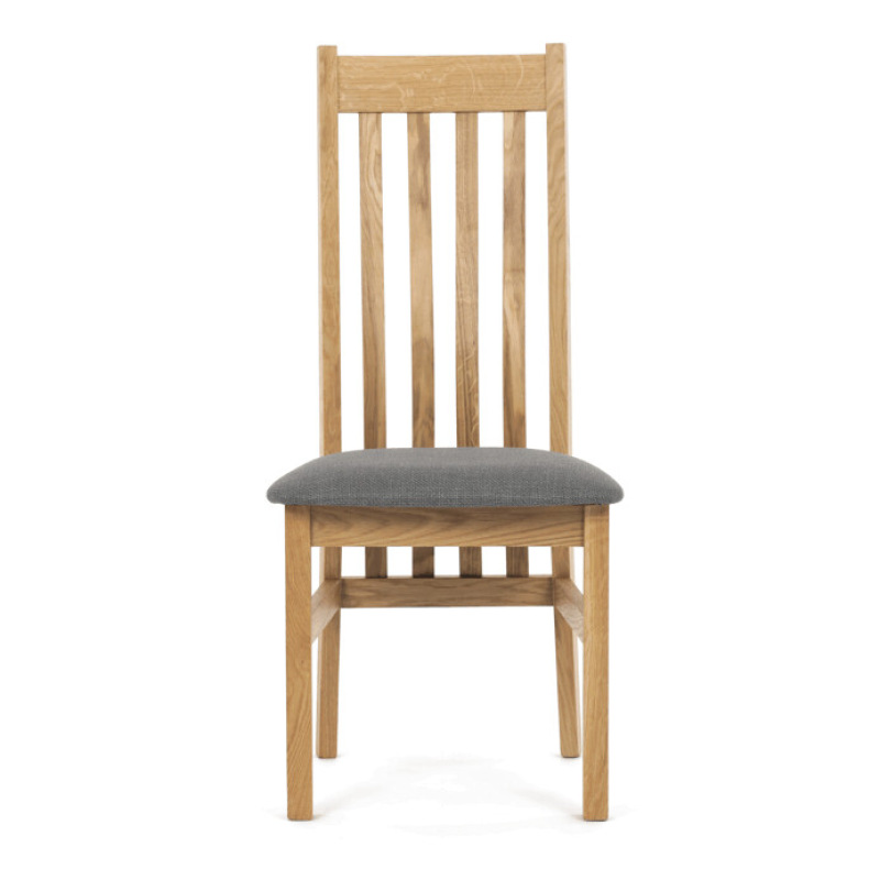Jídelní židle, přírodní, masiv, C-2100 GREY2 1