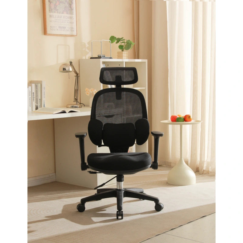 Kancelárske kreslo, čierna, ABRAMO 6