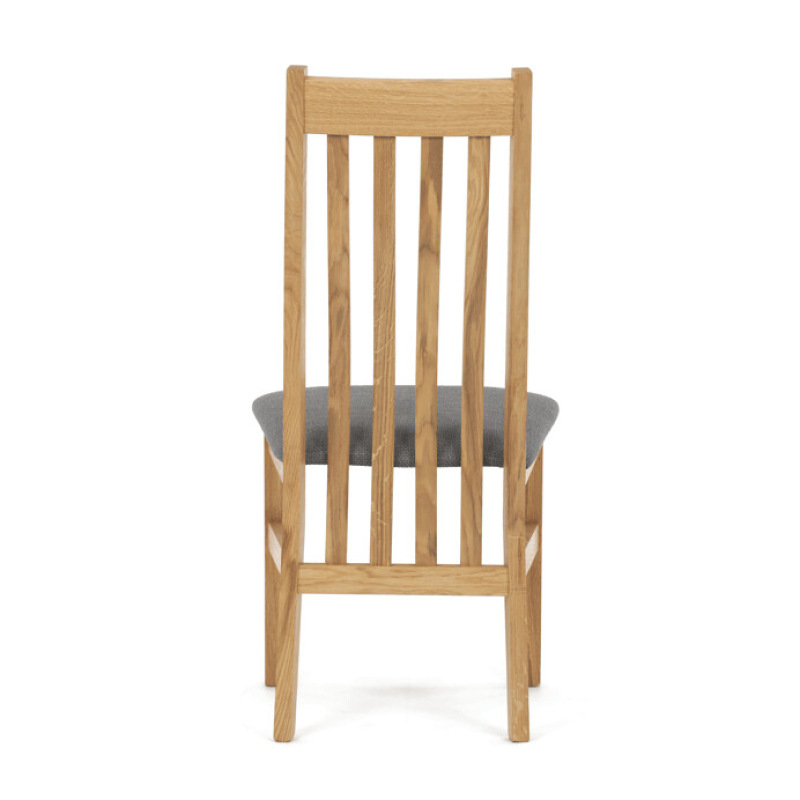 Jídelní židle, přírodní, masiv, C-2100 GREY2 4