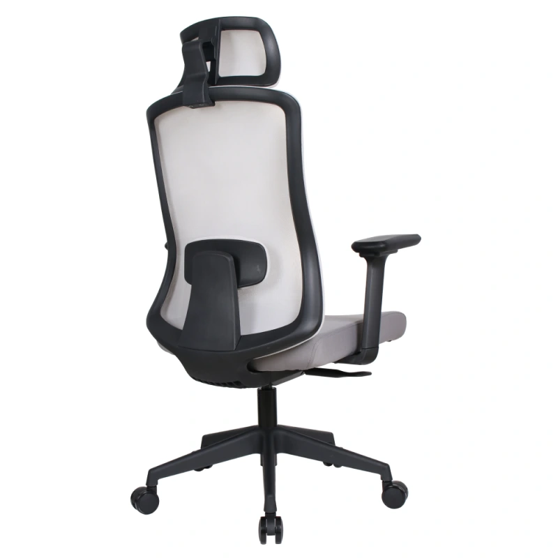 Kancelářské křeslo, šedá/černá, ROSANO 3