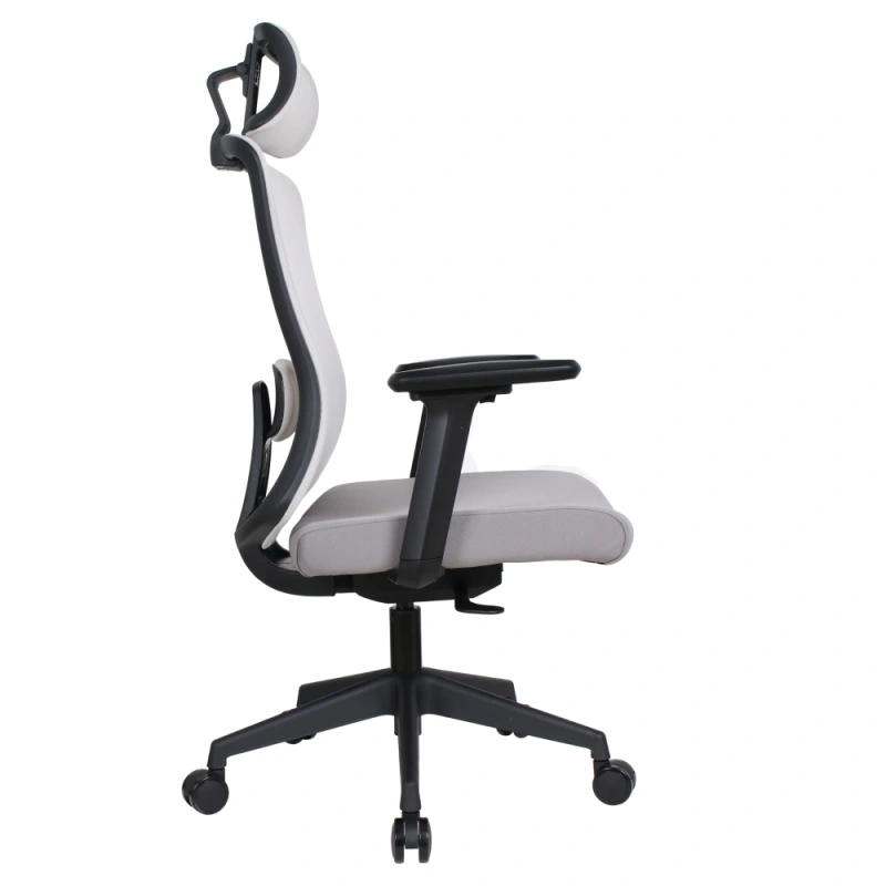 Kancelářské křeslo, šedá/černá, ROSANO 2